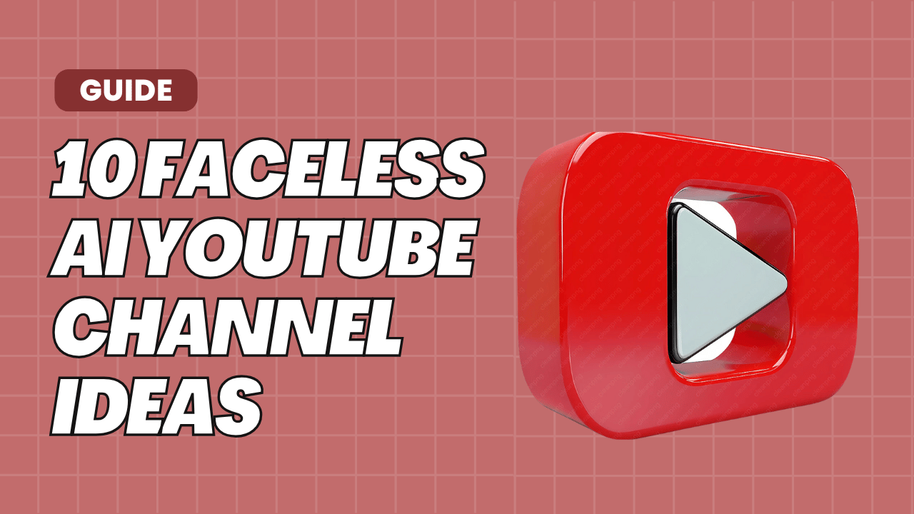 10 Faceless AI YouTube Channel Ideas To Copy